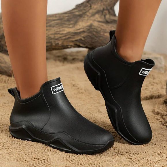 NEW GENERIC WATER SHOES FOR WOMEN OUTDOOR SLIP DURABLE COUPLE RAIN BOOTS WOMEN S - Picture 4 of 6